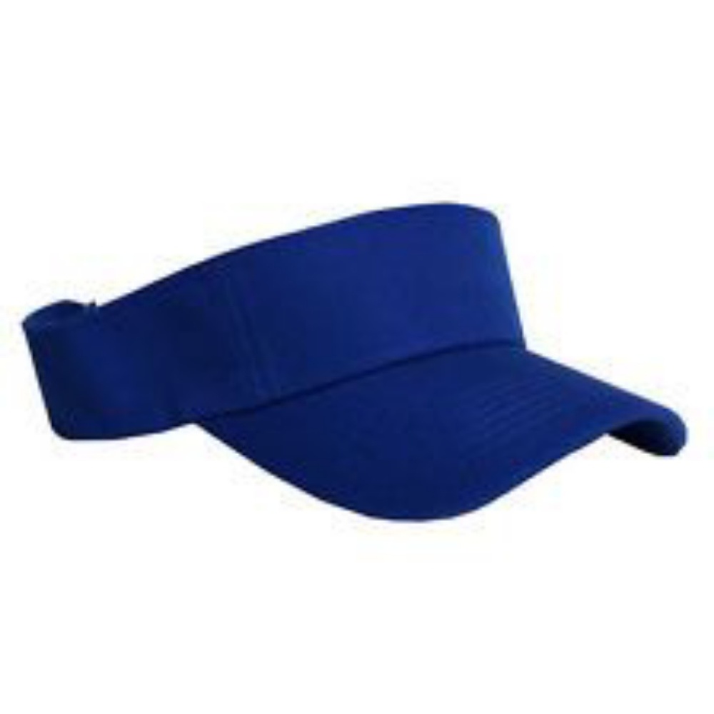 Royal Blue Adjustable Sun Visor